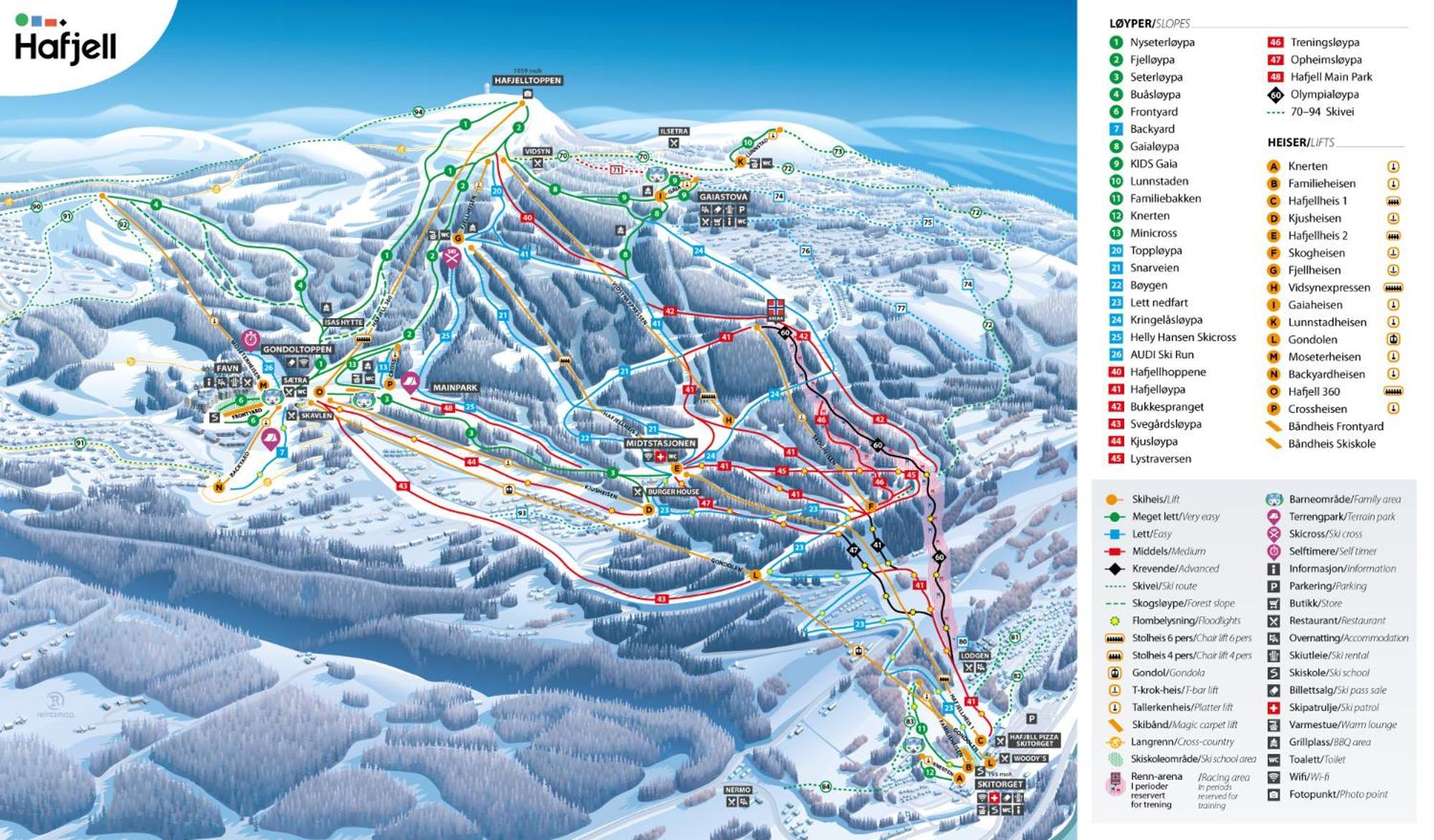 Ski And Bike-In And Out Hafjell Exterior foto